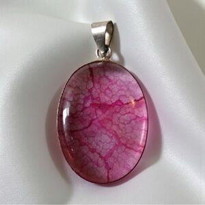Pink Dragon Vein Pendant